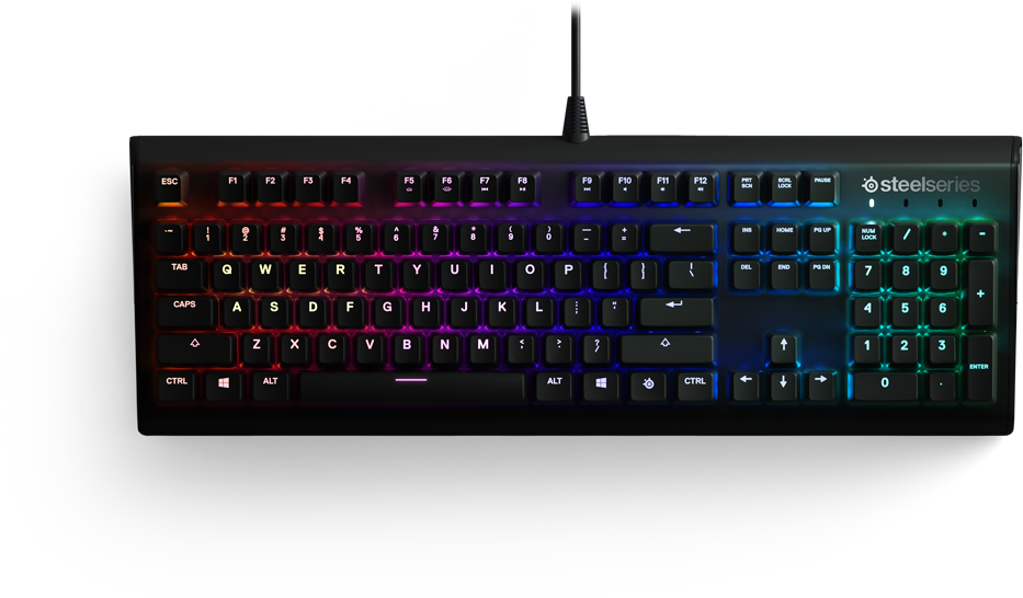 Apex M750 Us - Steelseries Keyboard Apex M750, HD Png Download PNG with transparent background