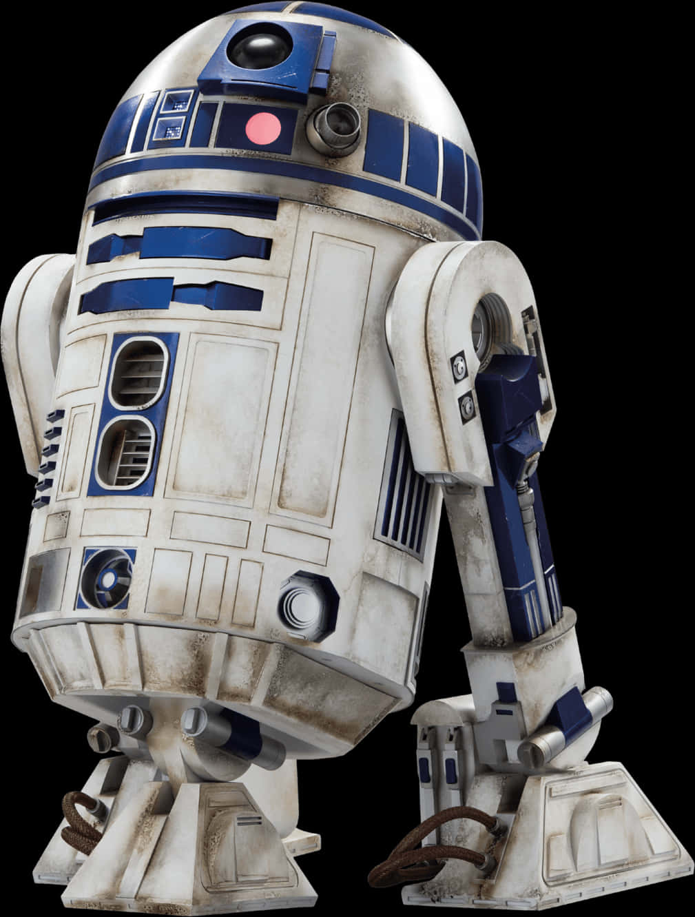 R2 D2 Astromechnical Droid Star Wars PNG with transparent background