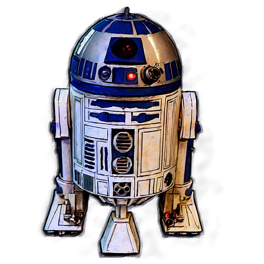 R2d2 Star Wars Logo Overlay Png 79