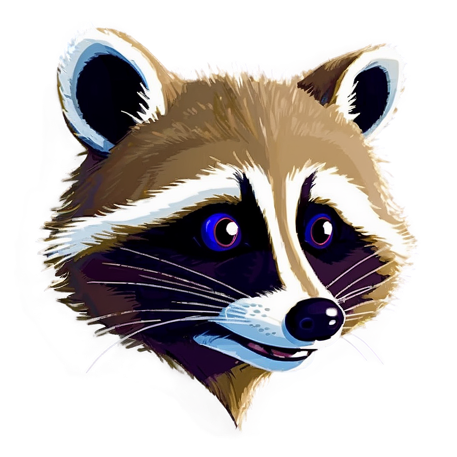 Raccoon Cartoon Character PNG ohh47 PNG with transparent background