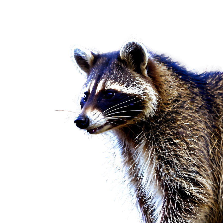 Raccoon In Garden Png Vgs