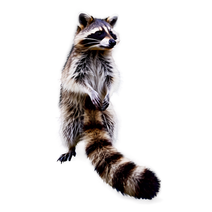 Raccoon in Snow PNG 05242024 896x896 PNG image with a transparent background, free high-resolution download