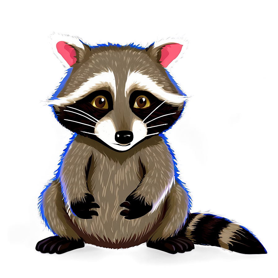 Raccoon Party Png Nrr