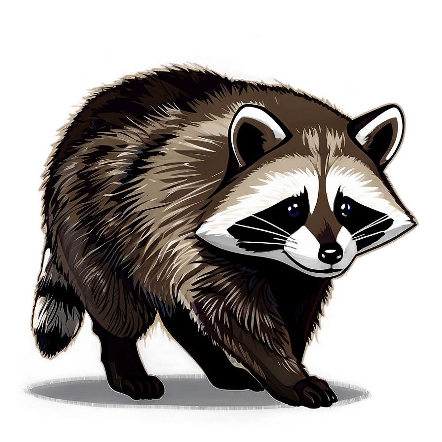 Raccoon Walking Animation Png Yoy59