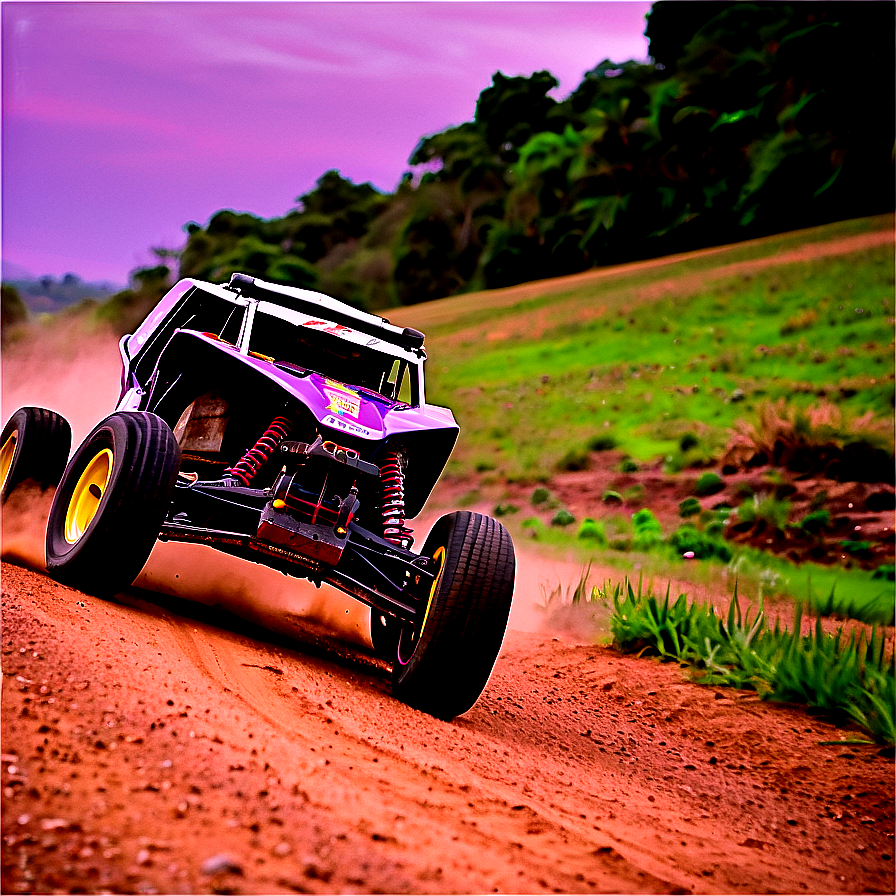 Racing Buggy Action Shot Png 64