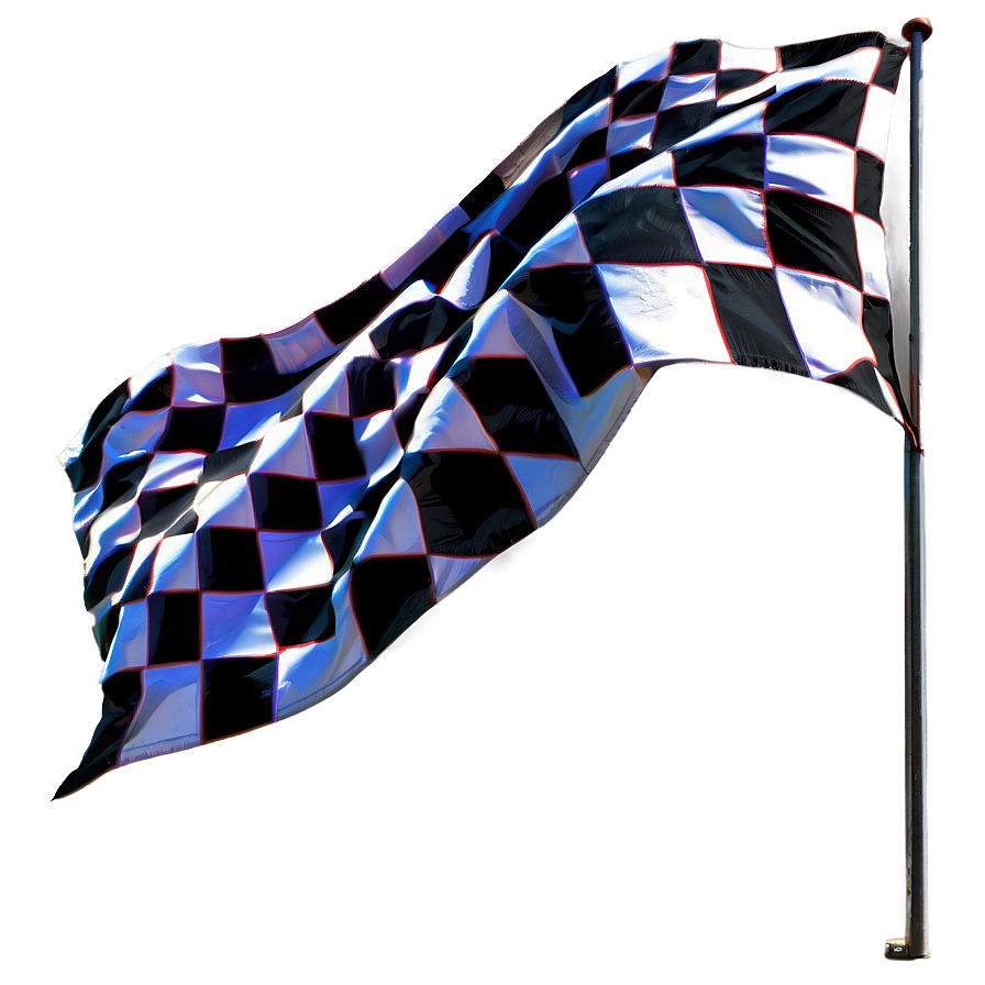 Racing Checkered Flag PNG 06202024 PNG with transparent background