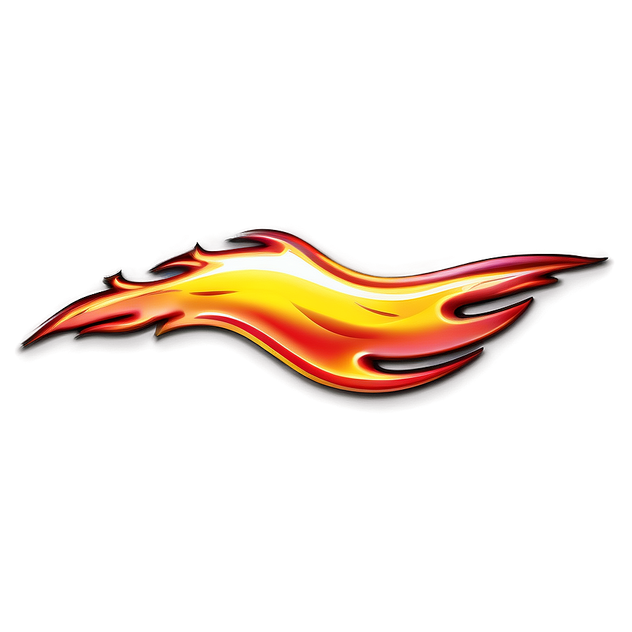 Racing Flames Decal PNG fei54 PNG image with a transparent background, free high-resolution download