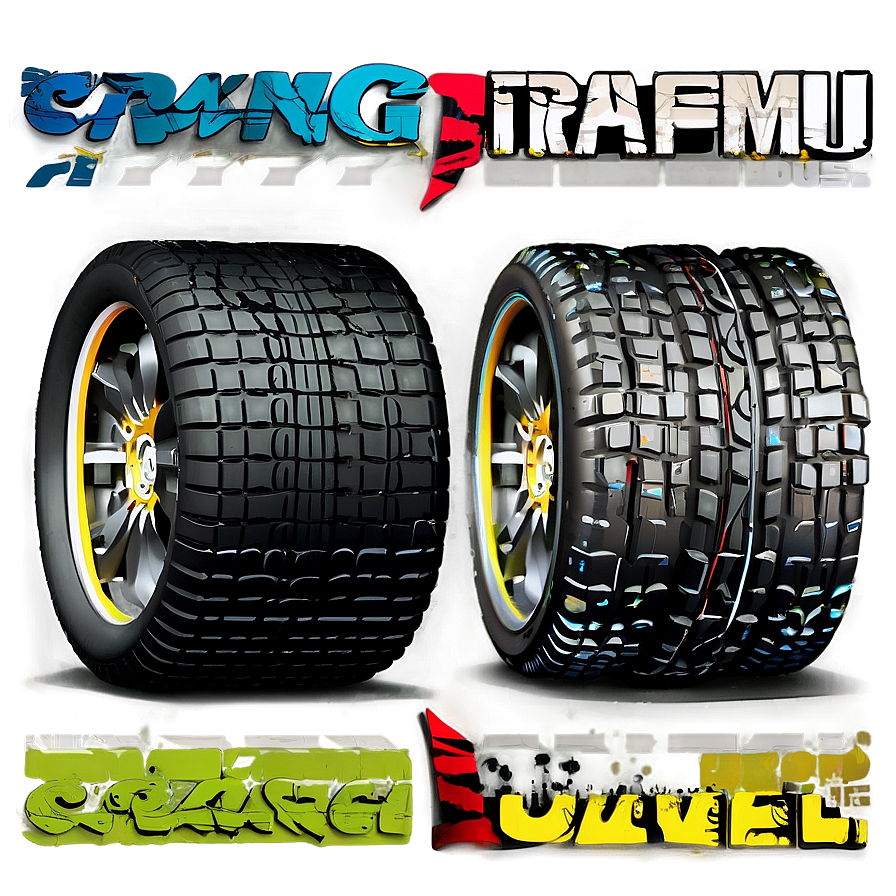 Racing Tire Tread Texture Png 06272024