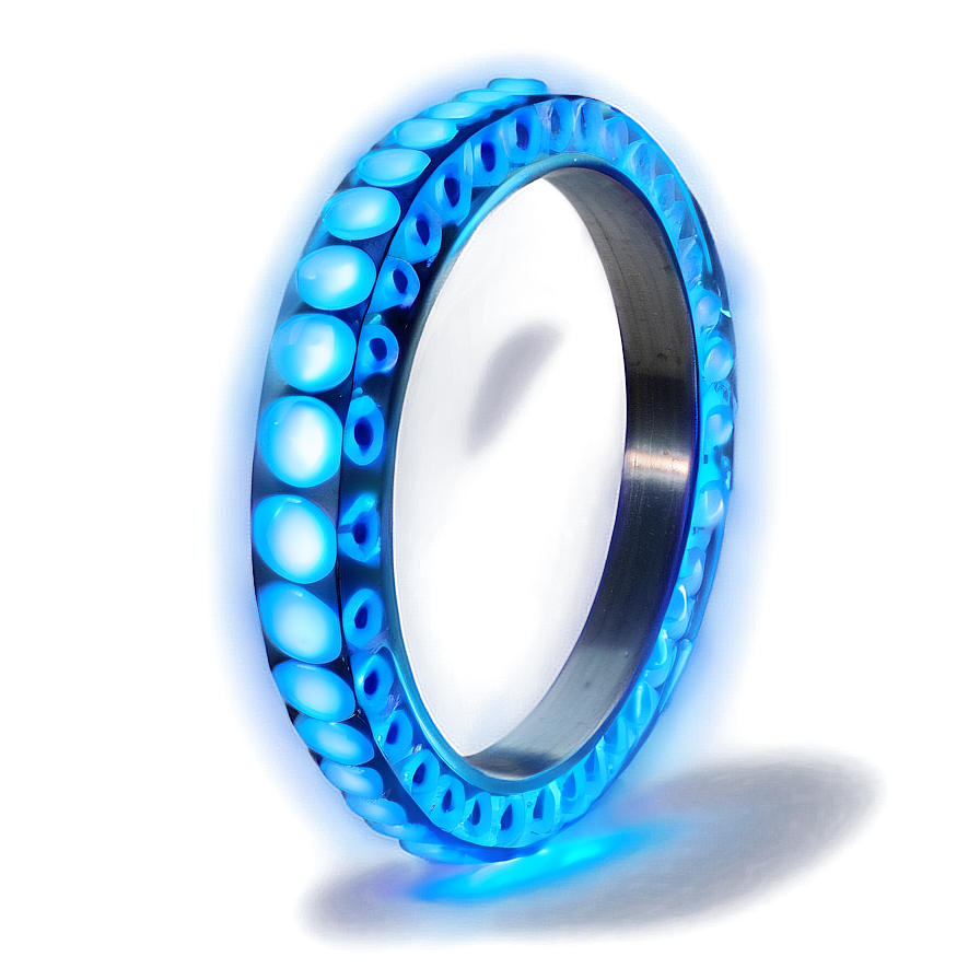 Radiant Blue Glow Png 6