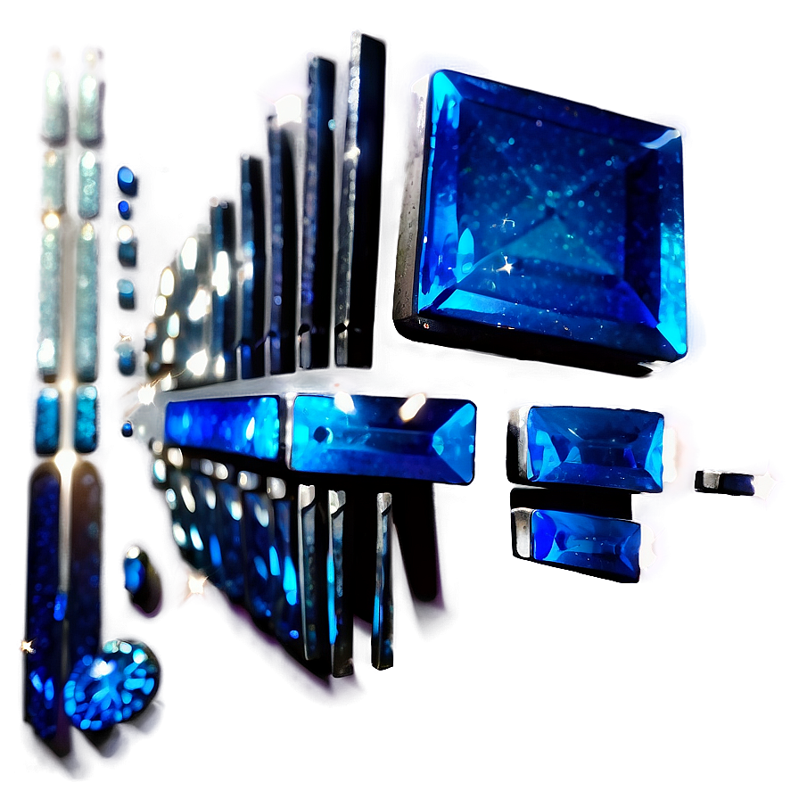 Radiant Blue Sparkle Png Cln27