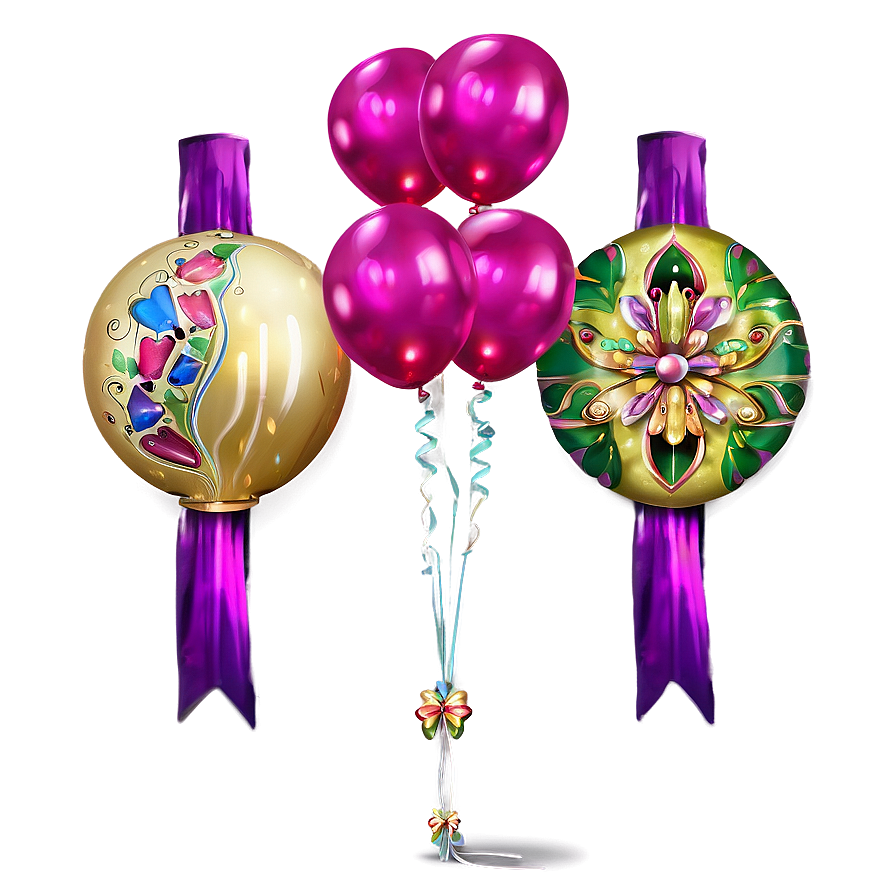 Radiant Celebration Decorations Png Eot