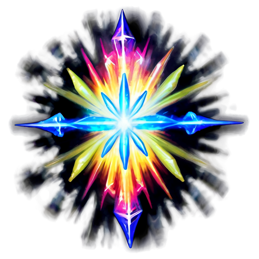 Radiant Crystal Formation Png 06252024