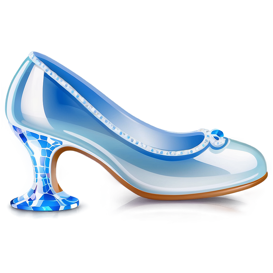 Radiant Glass Heel Cinderella Png Vcb Image