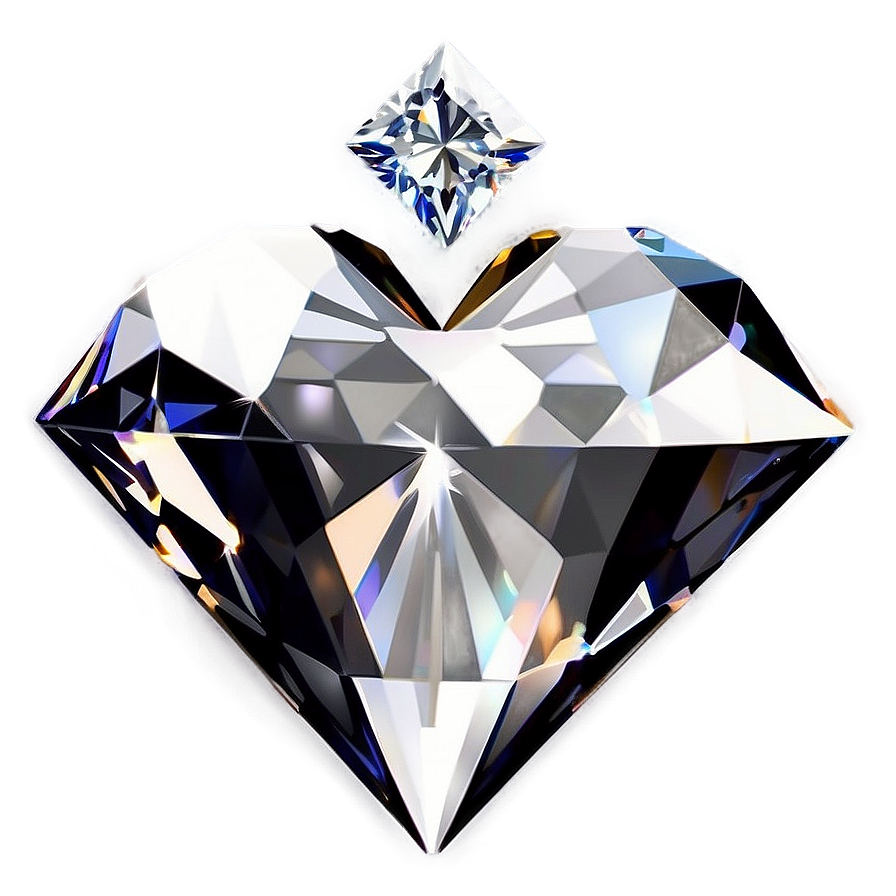 Radiant Heart Shaped Diamond Png 14