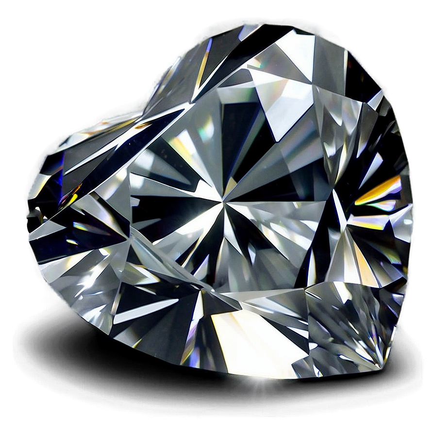 Radiant Heart Shaped Diamond Png Kiy58