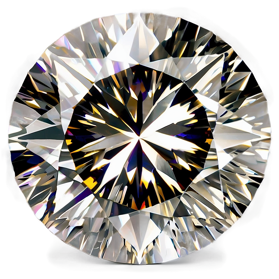 Radiant Round Diamond Png 06282024