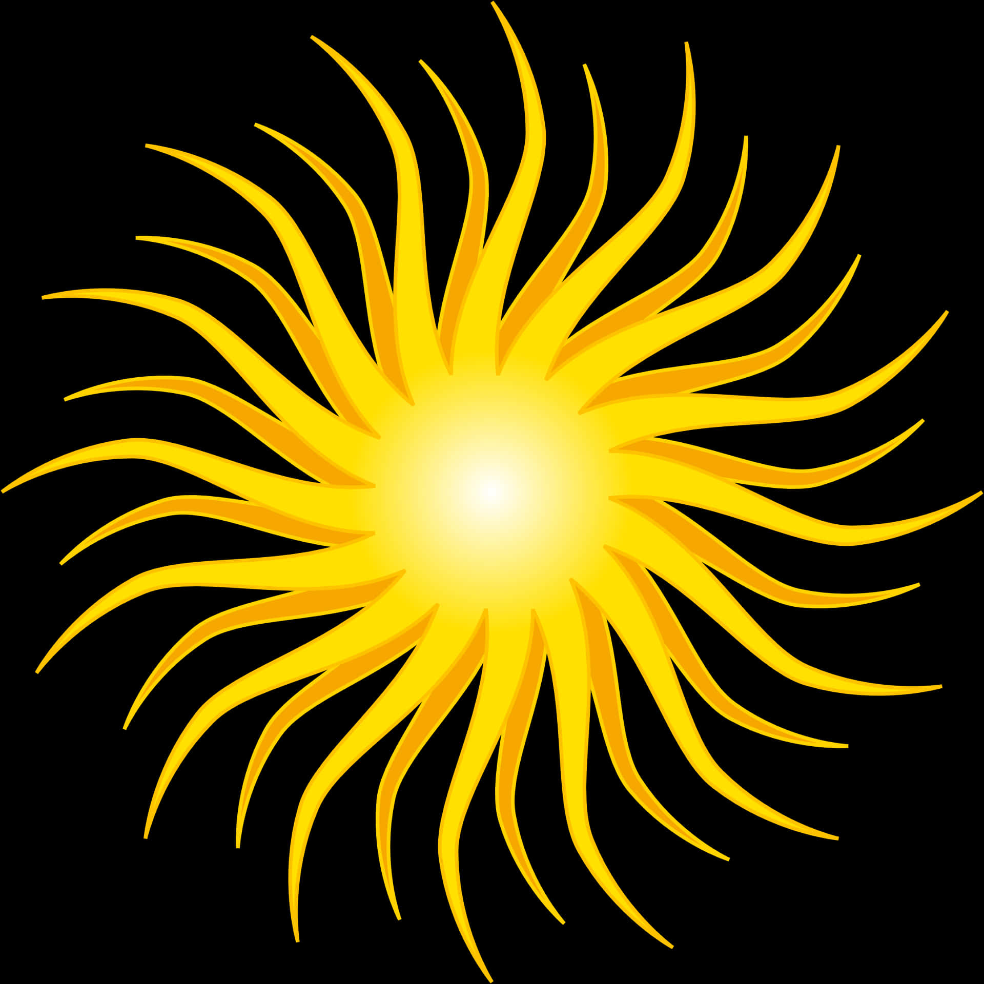 Radiant Sun Graphic