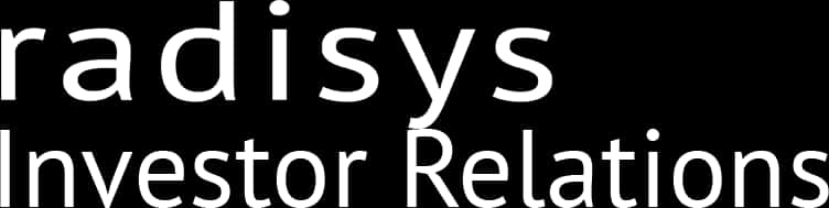 Radisys Investor Relations Logo PNG with transparent background