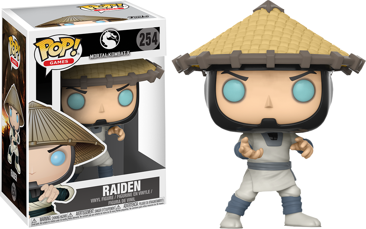 Raiden Mortal Kombat Funko Pop, HD Png Download PNG with transparent background