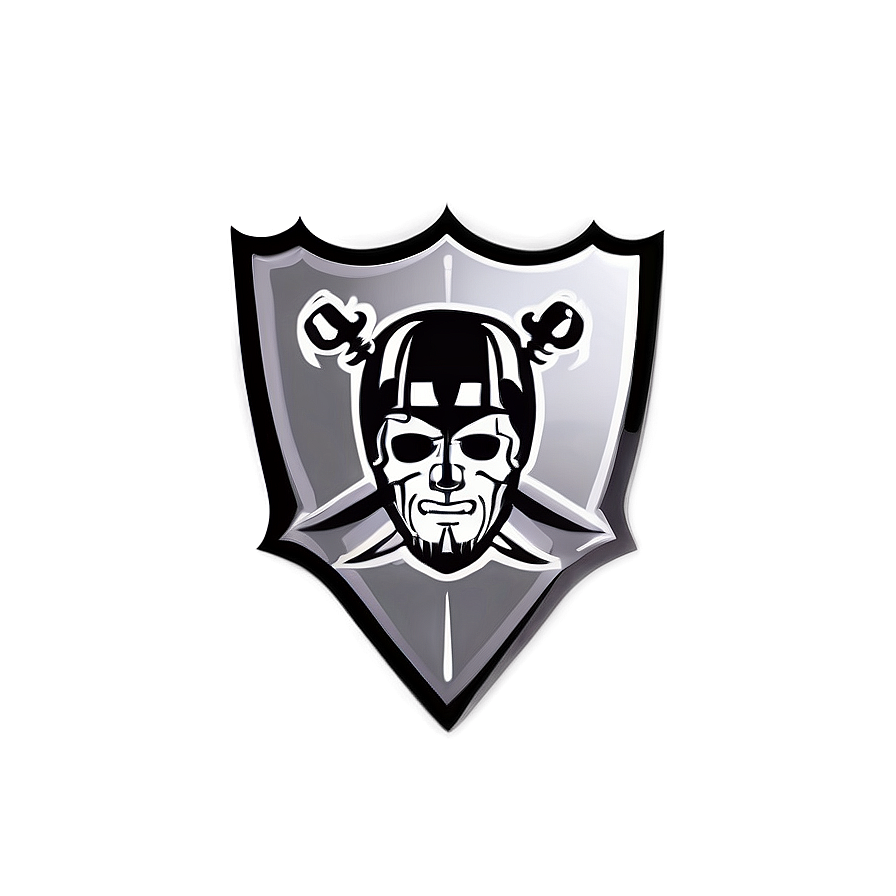 Raiders Custom Logo PNG pvy PNG with transparent background
