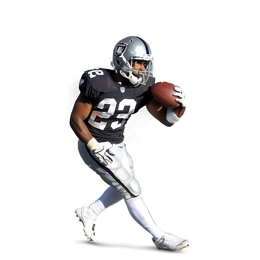Raiders Football Player PNG 05212024 PNG with transparent background