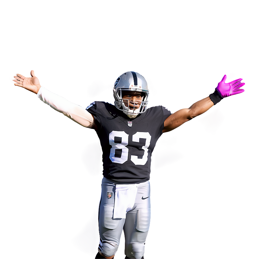 Raiders Touchdown Celebration PNG 05212024 PNG with transparent background