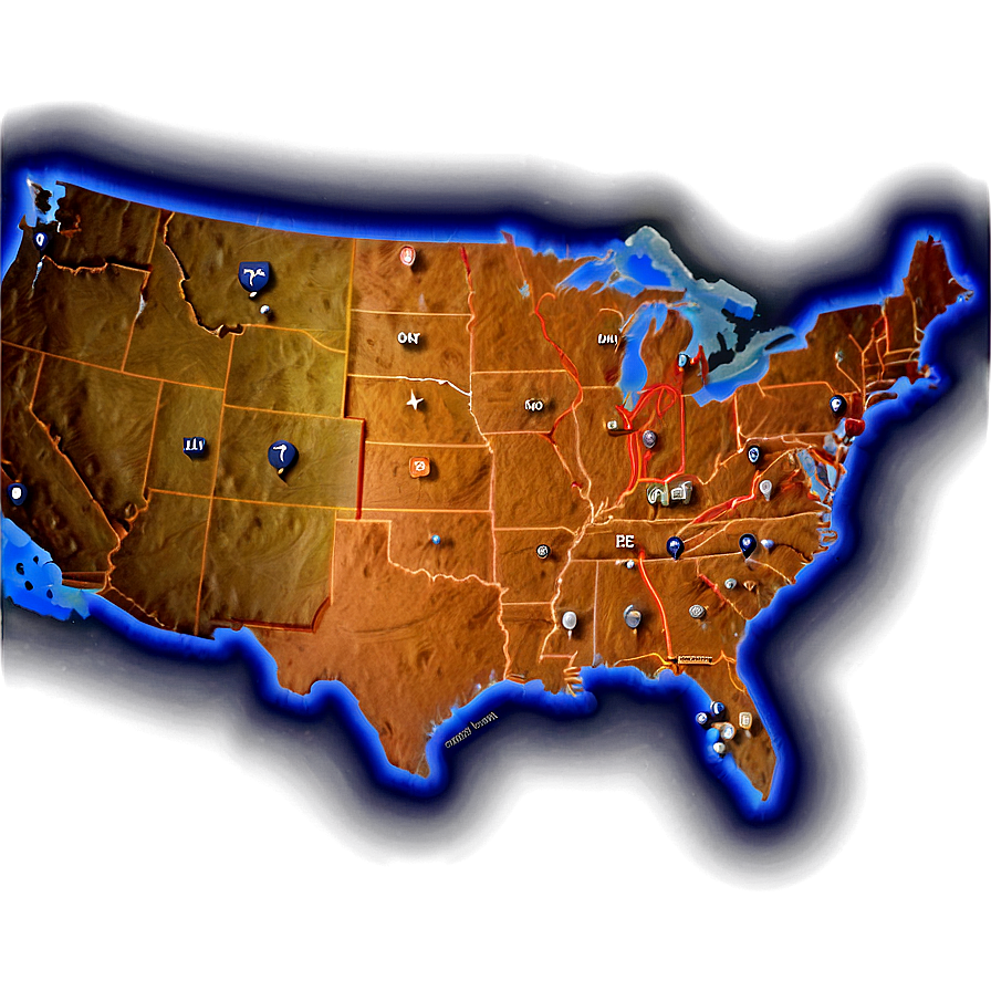 Railroad Network Map PNG apk75 PNG image with a transparent background, free high-resolution download