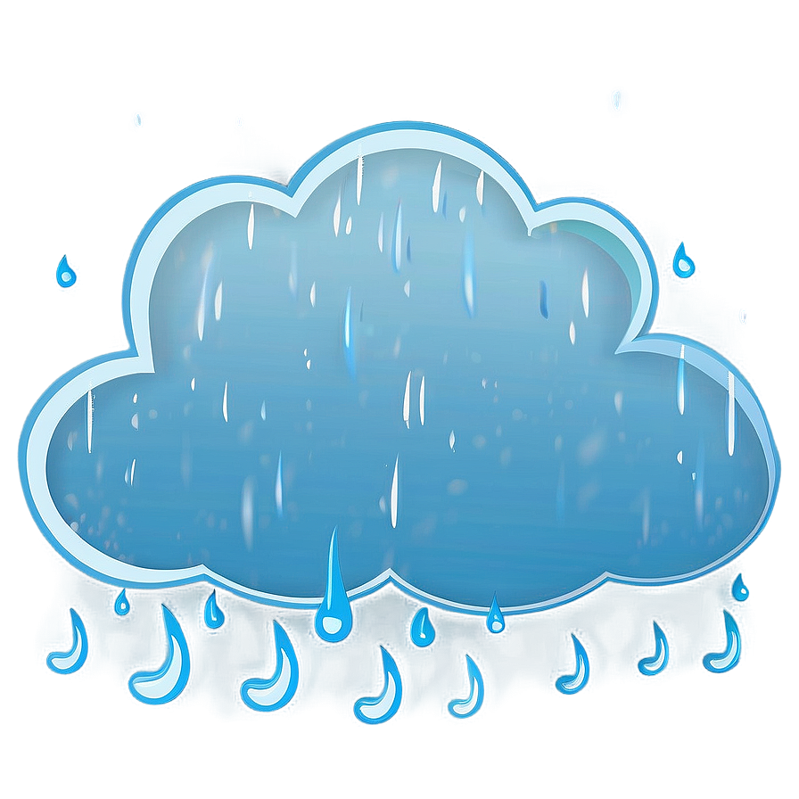 Rain Cloud Clipart Png 05252024