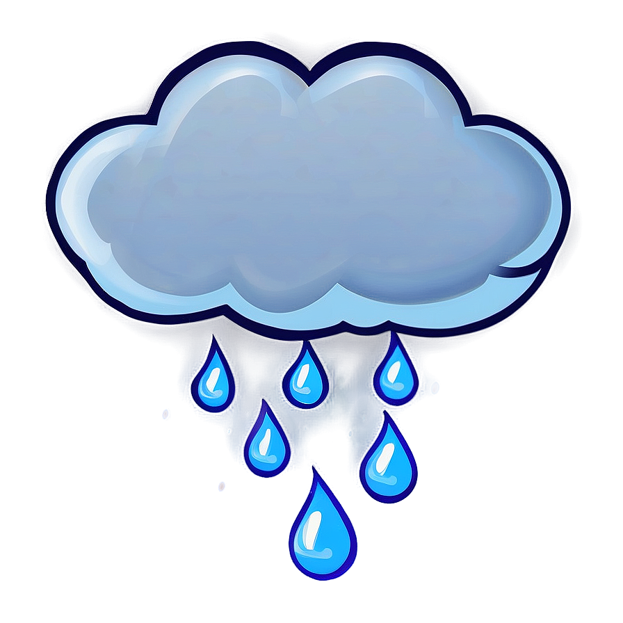 Rain Cloud Clipart Png 05252024