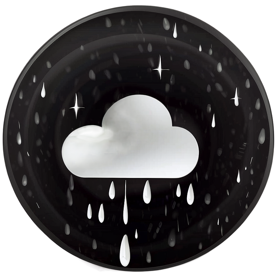 Rain Cloud Icon Png 04302024