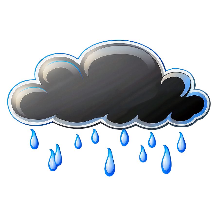 Rain Cloud Icon Png Nov