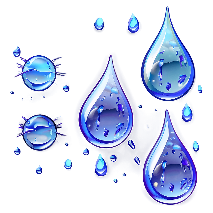Rain Drops PNG xxh PNG with transparent background