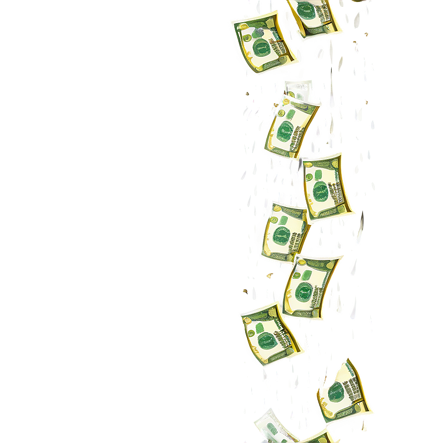 Rain Of Money Png 05252024