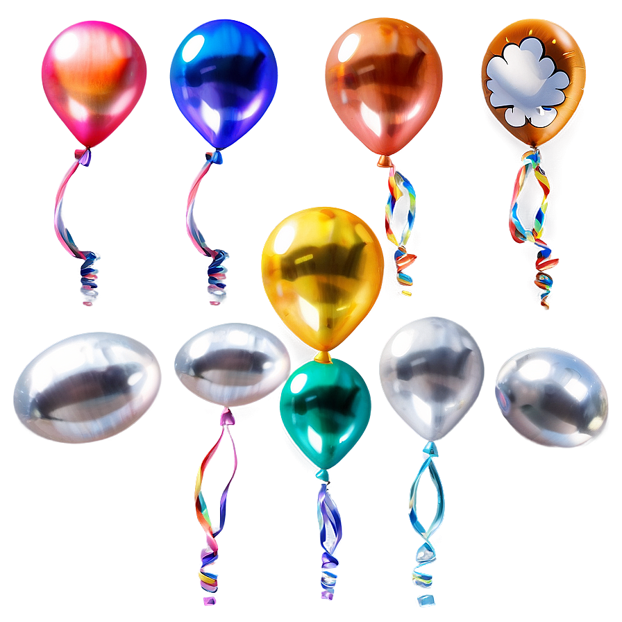 Rainbow Balloon Png 82