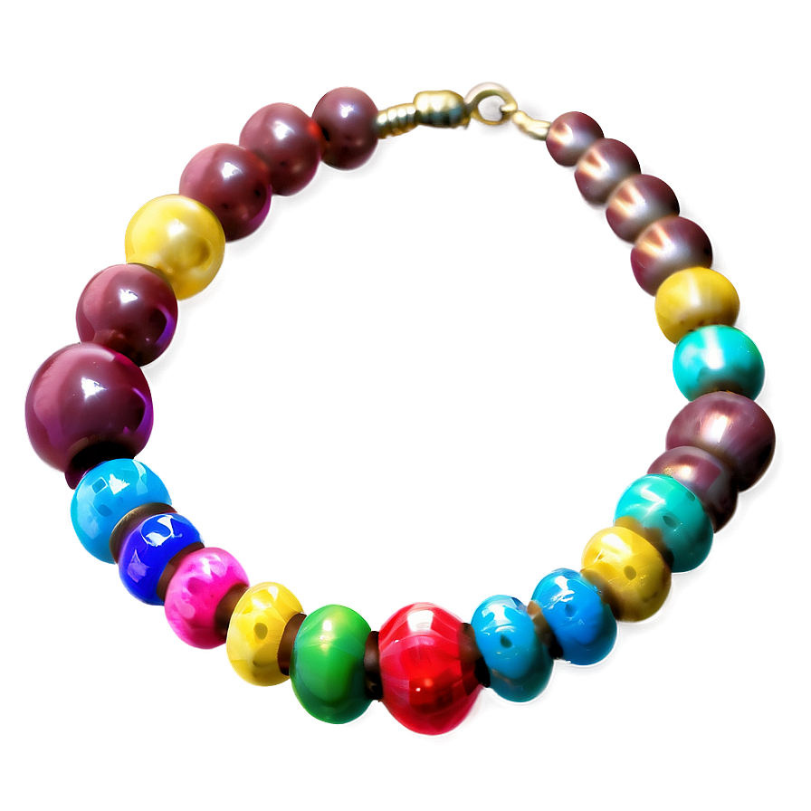 Rainbow Beads PNG 06212024 PNG with transparent background