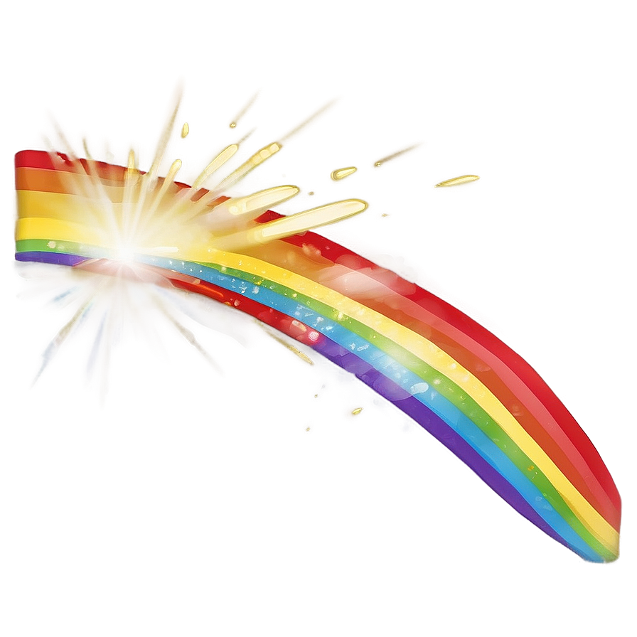 Rainbow Beam Emoji Png 06272024