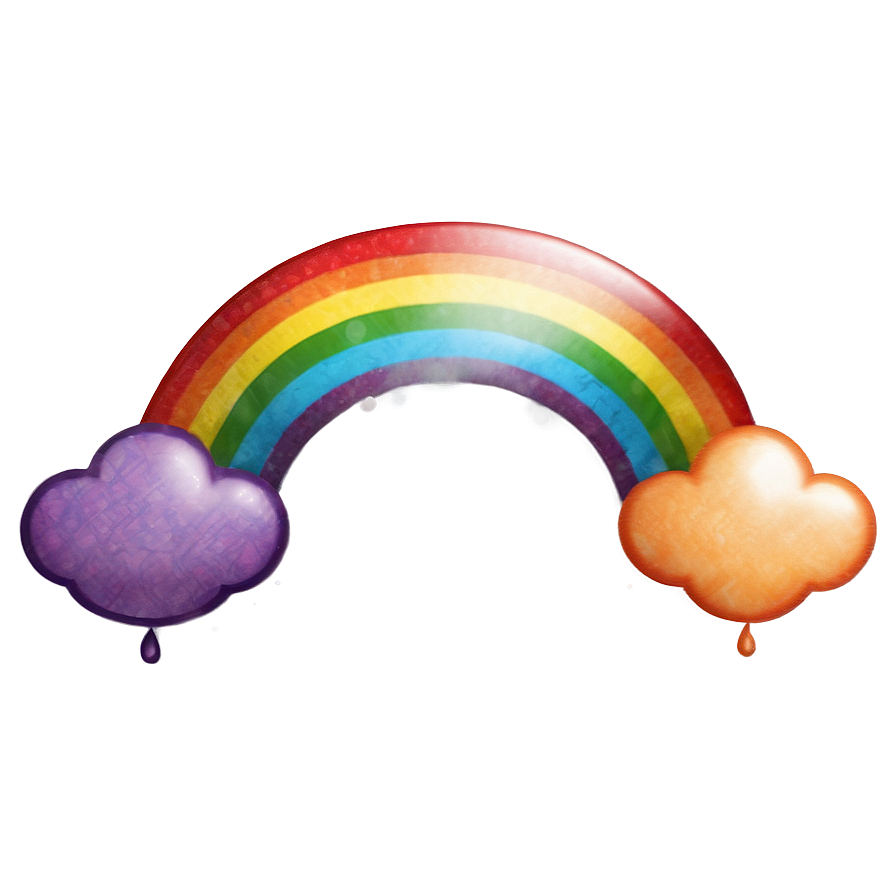 Rainbow Bliss Emoji Png 06272024