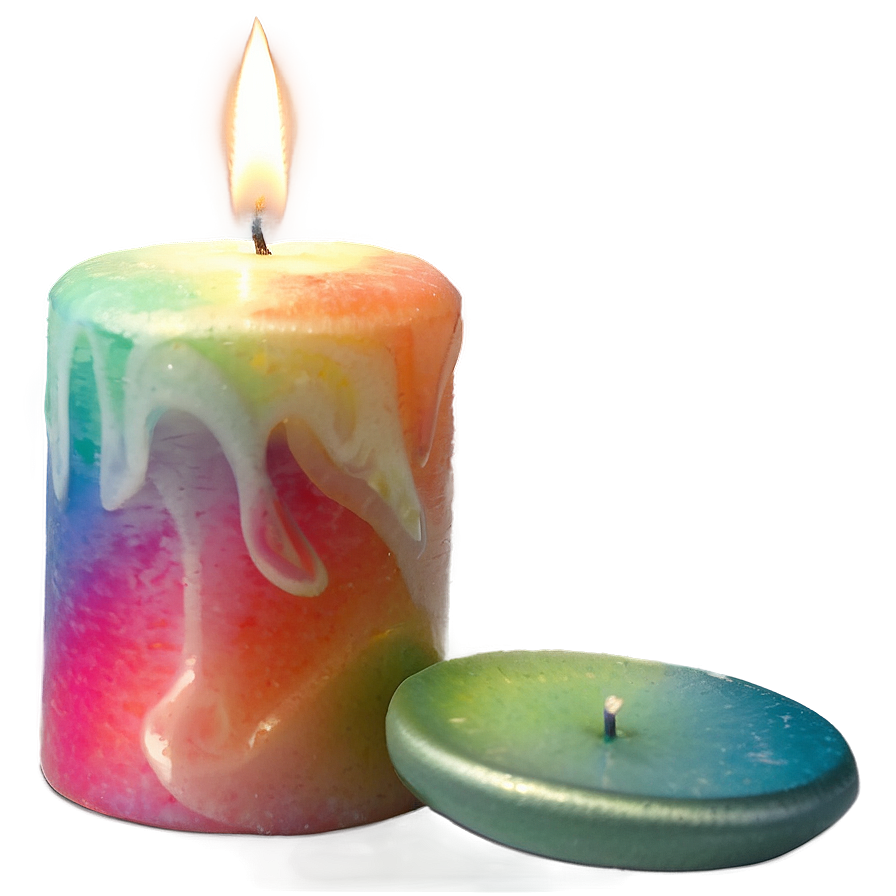 Rainbow Candle Png Bxj