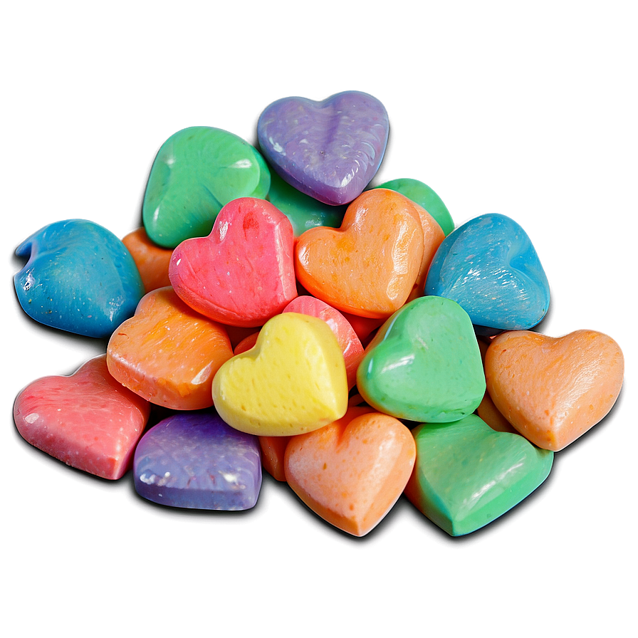 Rainbow Candy Hearts Png Ixt