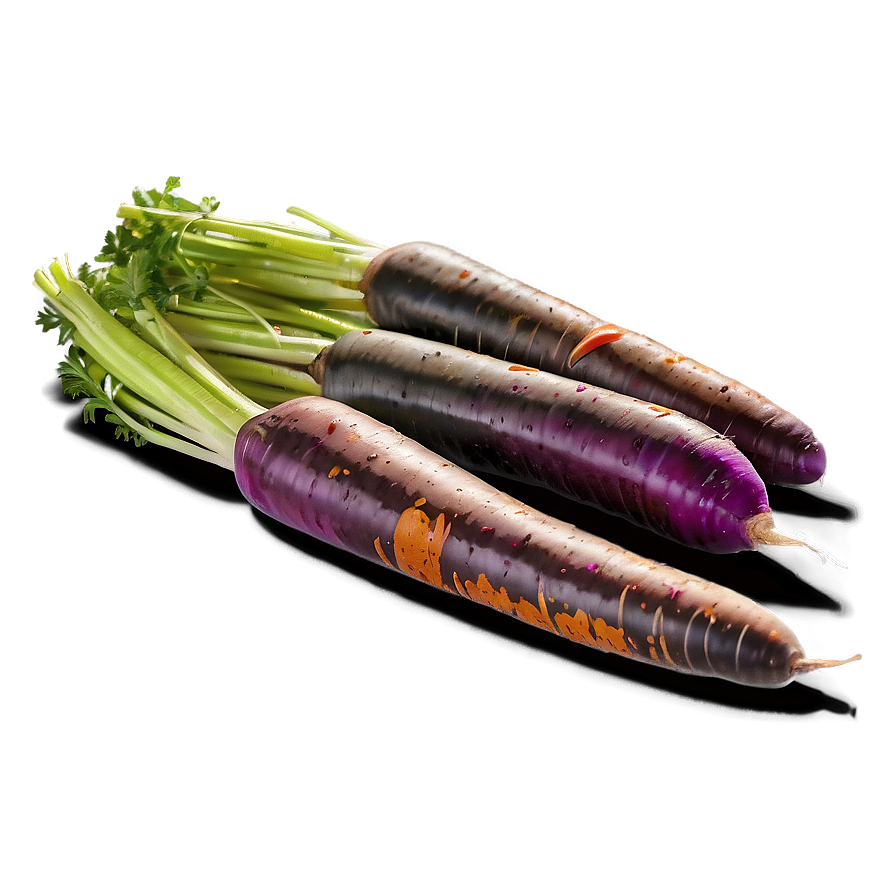 Rainbow Carrots Png 06132024