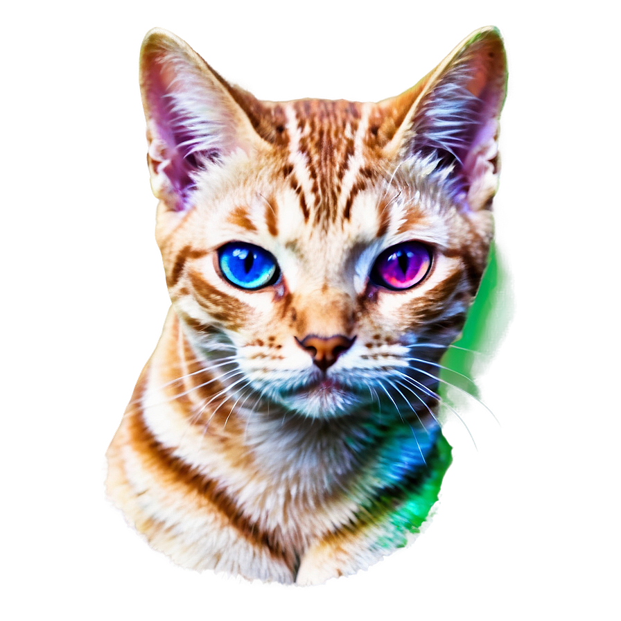 Rainbow Cat Filter Png 26