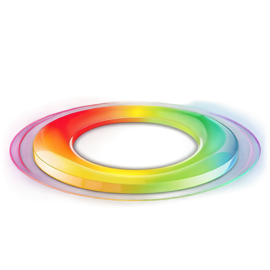 Rainbow Circle Fantasy Art Png 06262024