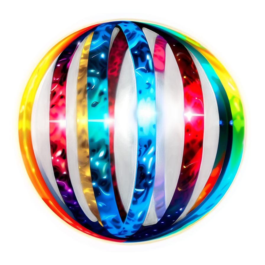 Rainbow Circle Shine Effect Png 29