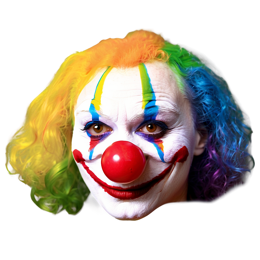 Rainbow Clown Nose Png 26