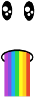 Rainbow Cylinder Roblox Face