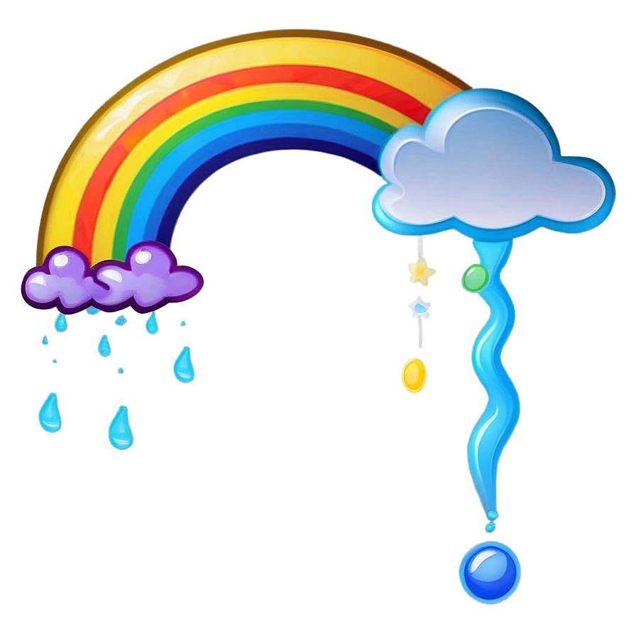 Rainbow Dream Emoji Png 06272024