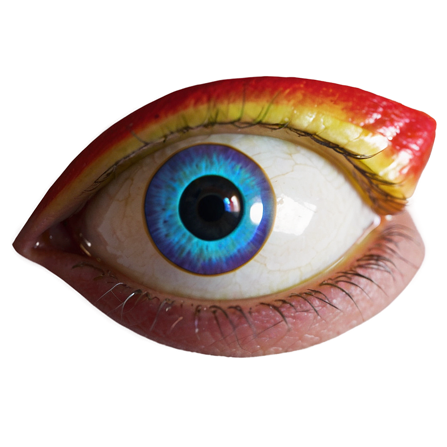 Rainbow Evil Eye Png 17