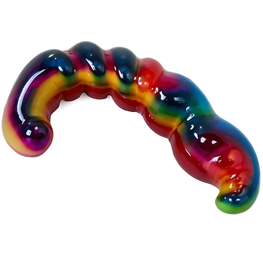 Rainbow Gummy Worm Delight Png 06132024