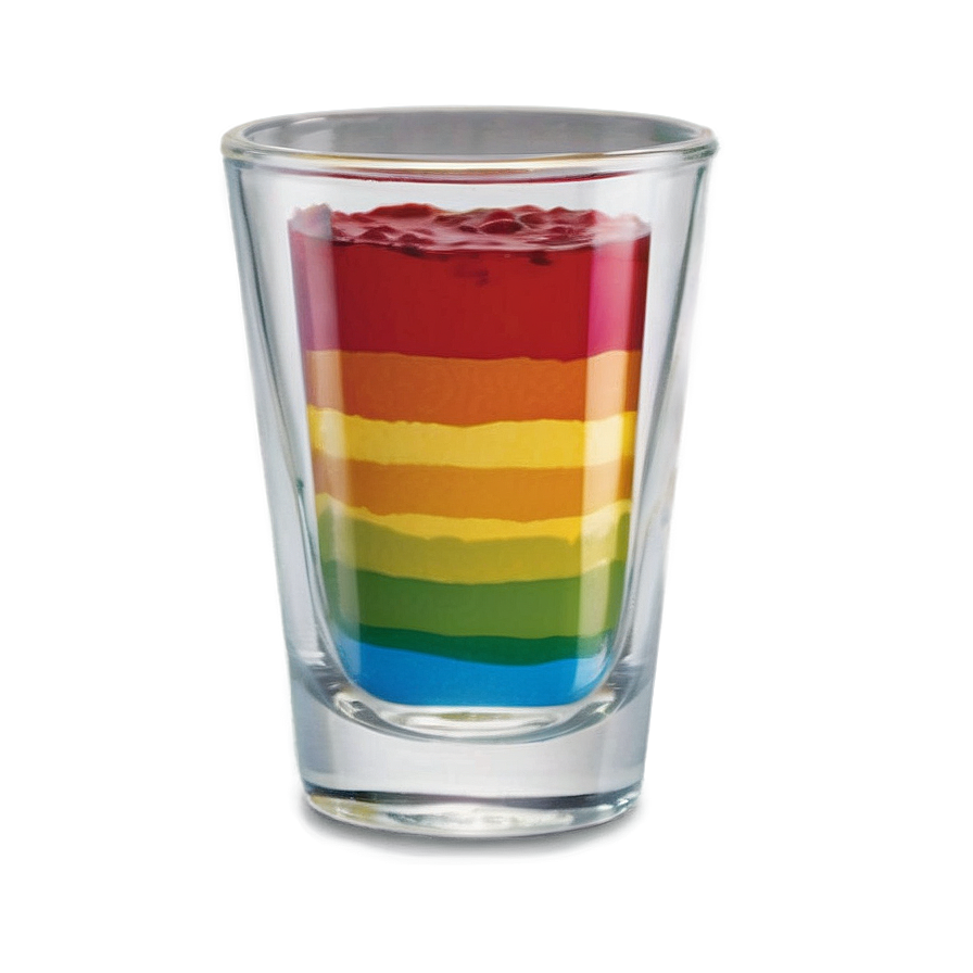 Rainbow Layered Shot Png 05242024