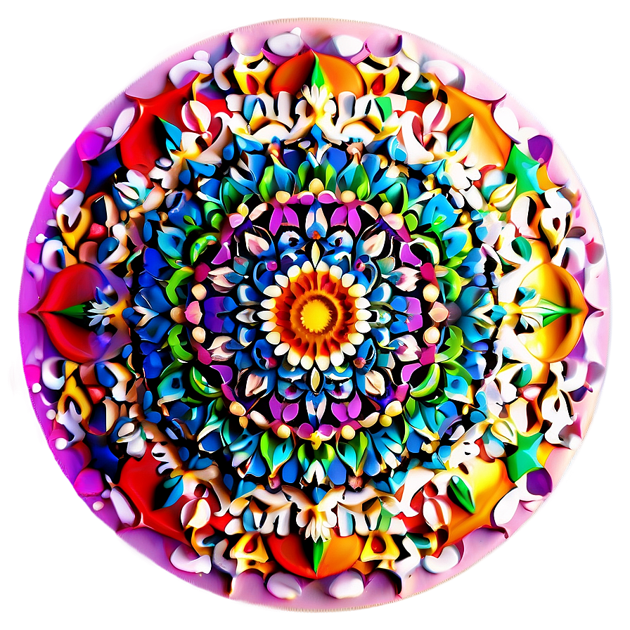 Rainbow Mandala Png Ovh